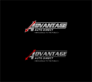 ADVANTAGE AUTO DIRECT  *caption* wholesale to the public | Design de Logo par ddnsycrowd