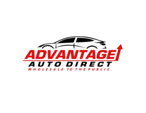 ADVANTAGE AUTO DIRECT  *caption* wholesale to the public | Logo-Design von NILDesigns