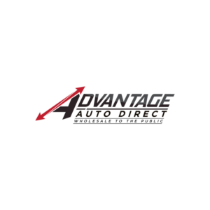 ADVANTAGE AUTO DIRECT  *caption* wholesale to the public | Logo Design by ecorokerz