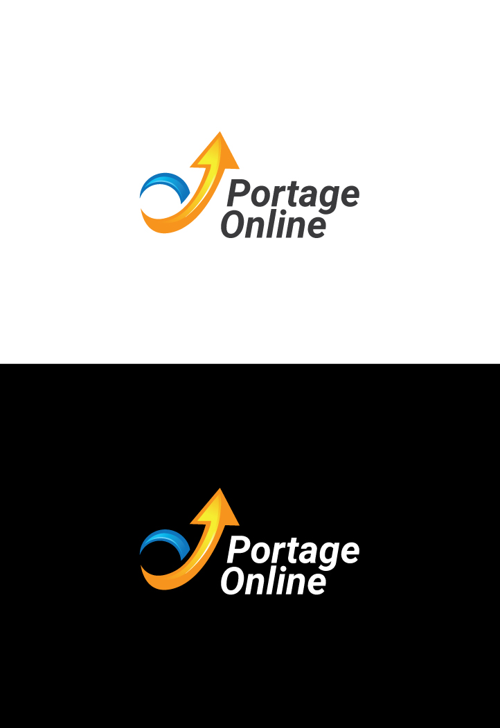 Logo Design by somani for PORTAGE ONLINE | Design #20489281