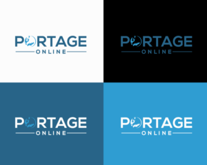 Logo Design by Atec for PORTAGE ONLINE | Design: #20549803
