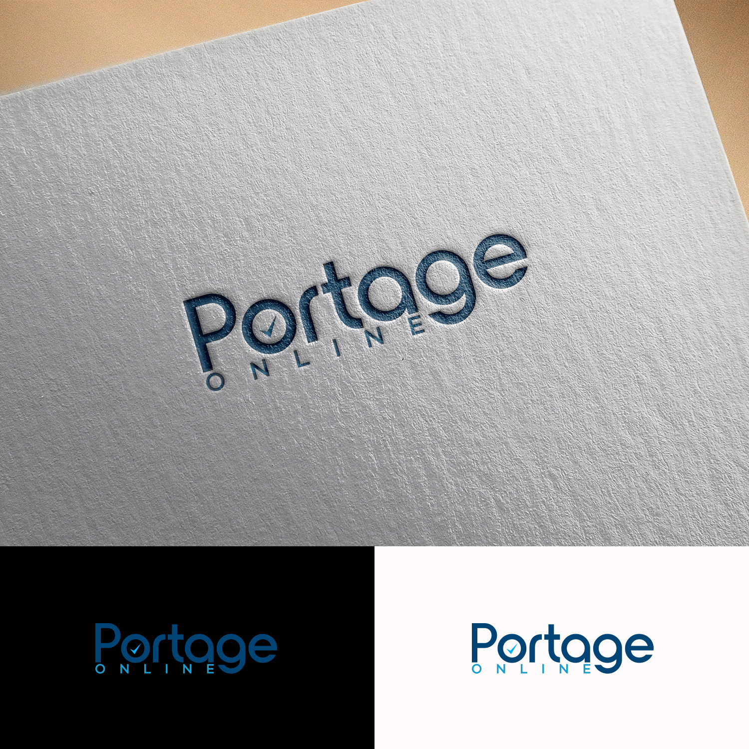 Logo Design by DesignDUO for PORTAGE ONLINE | Design #20511681