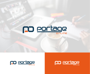Logo Design by lucky time for PORTAGE ONLINE | Design: #20492209
