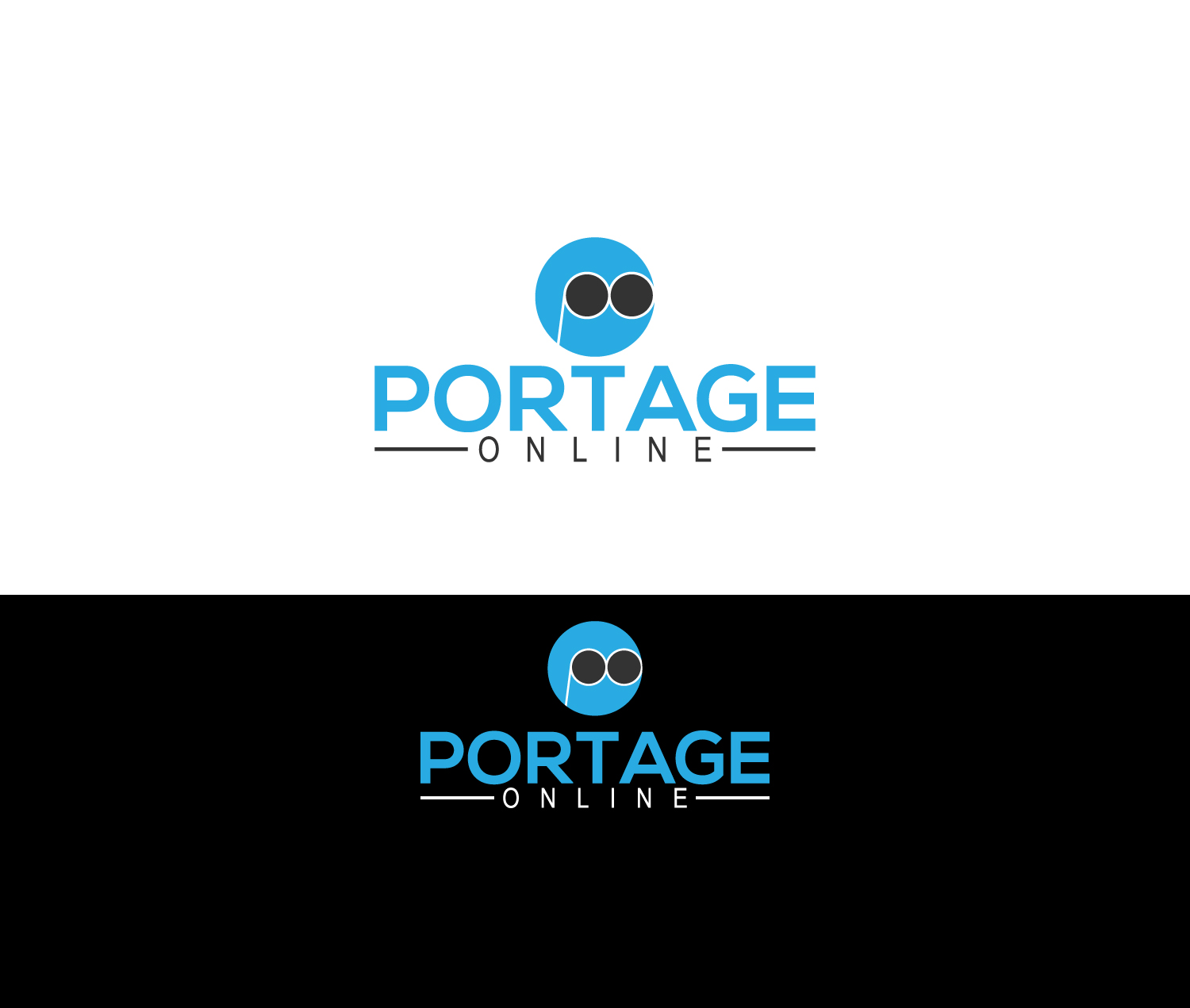 Diseño de Logo por mahfoooz750 para PORTAGE ONLINE | Diseño #20517142
