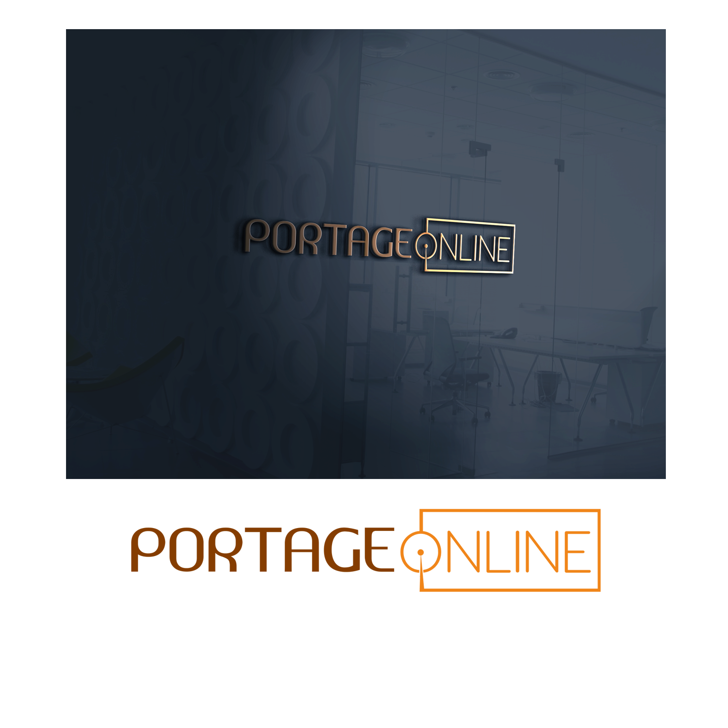 Logo Design by aamsuryaman for PORTAGE ONLINE | Design #20530627