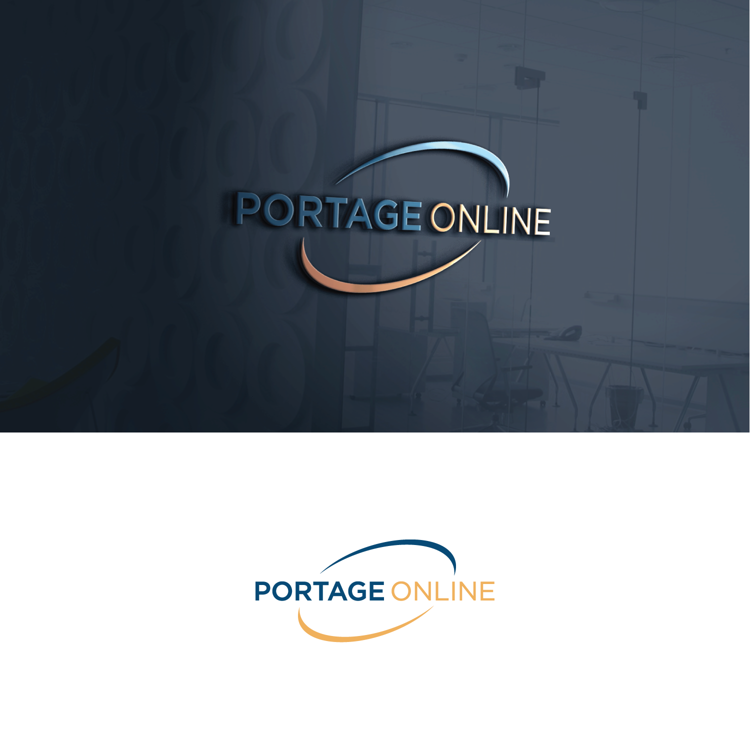 Logo Design by Vndesign2018 for PORTAGE ONLINE | Design #20495478