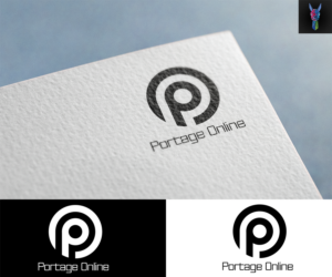 Logo Design by LAMA DESIGNS for PORTAGE ONLINE | Design: #20547145