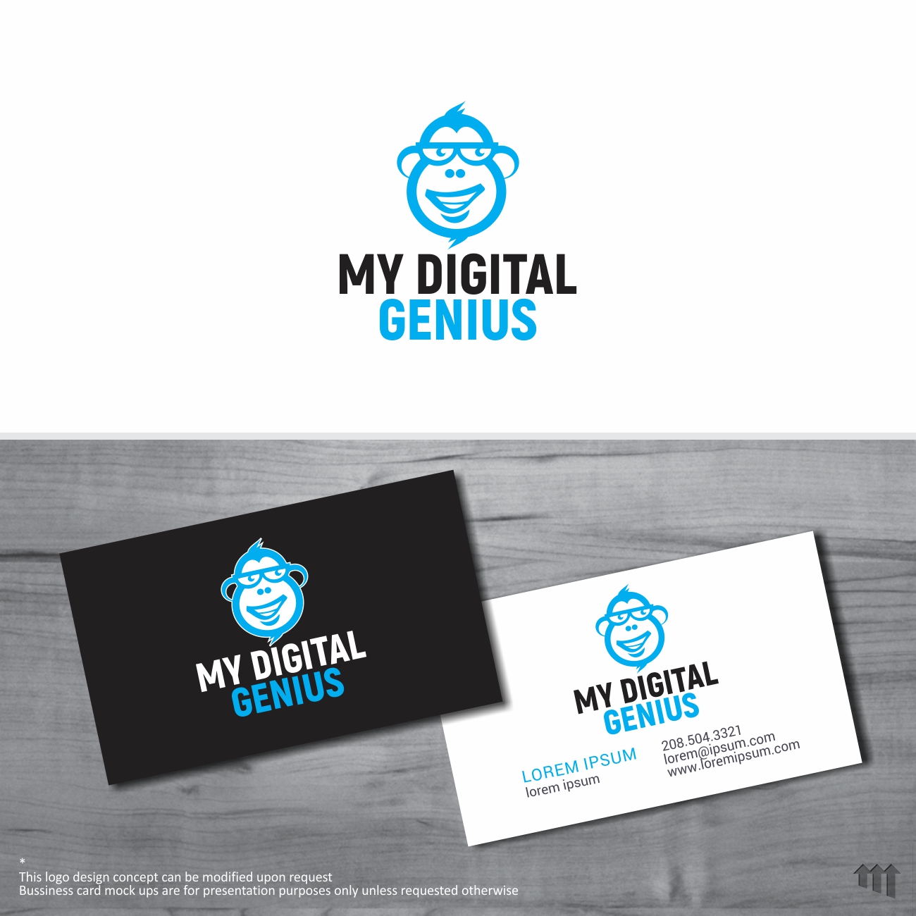 Logo Design by MBARO for My Digital Genius | Design #20528414