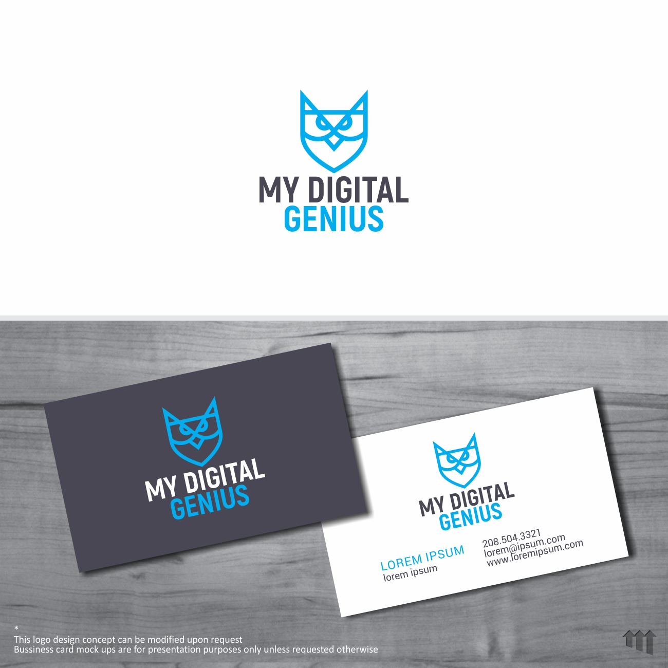 Logo Design by MBARO for My Digital Genius | Design #20528415