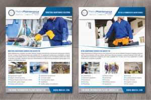 Industrial & commercial facility maintenance flyer | Flyer-Design von alex989