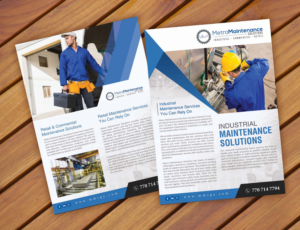 Flyer Design by debdesign for Metro Maintenance Service | Design: #20583912