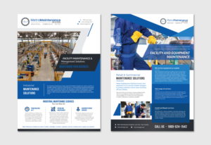 Flyer Design by ilovedesign1 for Metro Maintenance Service | Design #20534098