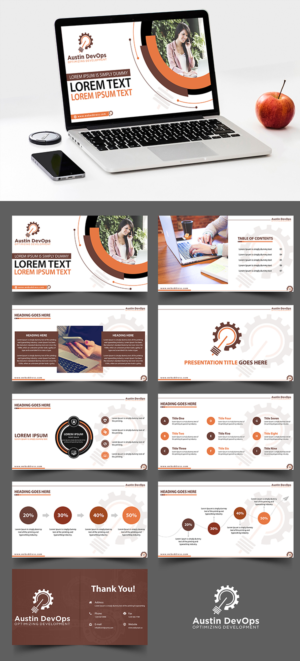 PowerPoint Template - Multiple Slide Backgrounds | Diseño de PowerPoint por SAI DESIGNS