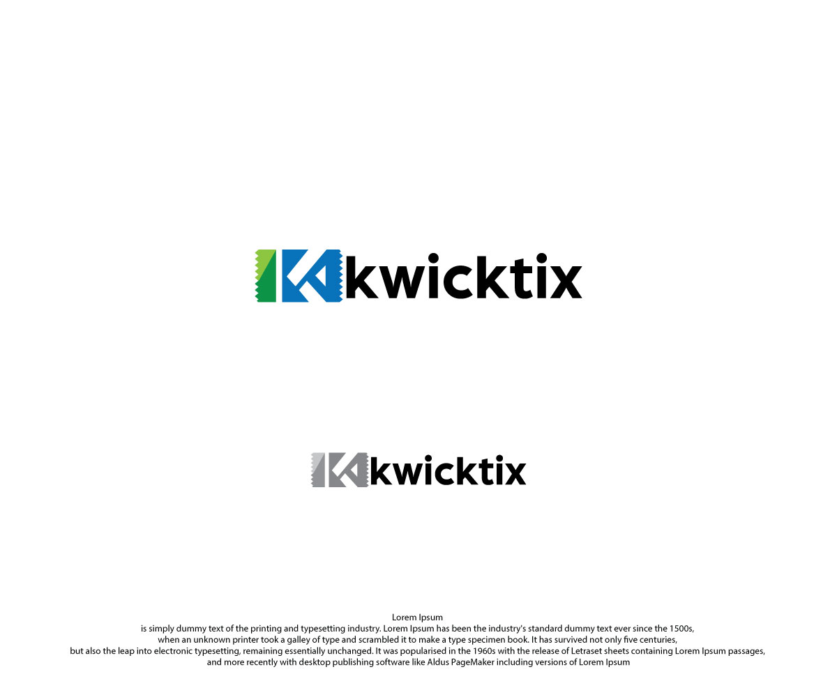 Diseño de Logo por Flaming_Designs para kwicktix | Diseño #20511766