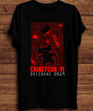 CrikeyCon VI - Brisbane's Hacker Convention | T-Shirt-Design von creative gravity