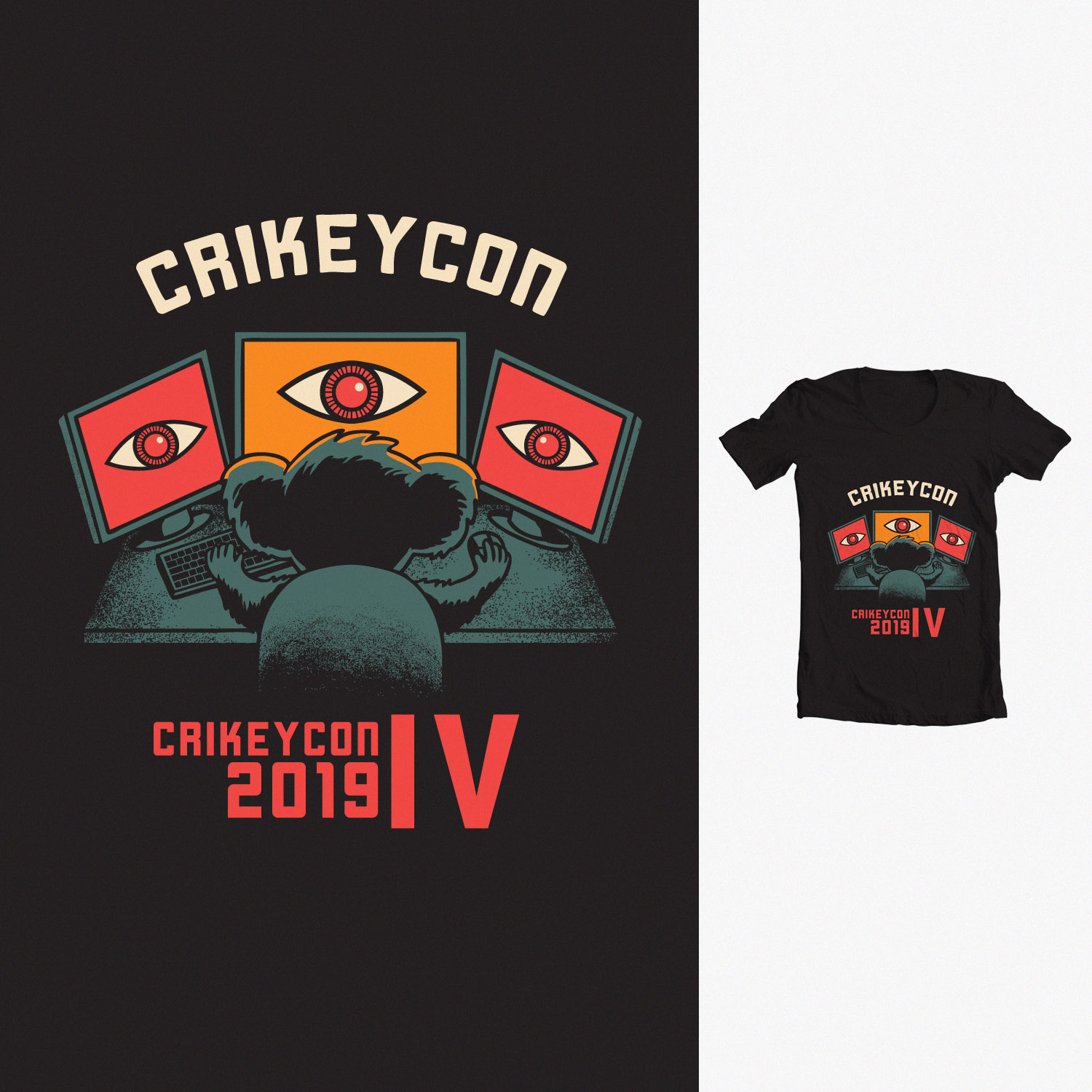 T-shirt Design by rurara for CRIKEYCON LIMITED | Design #20524754