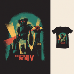 T-shirt Design by rurara for CRIKEYCON LIMITED | Design: #20524755