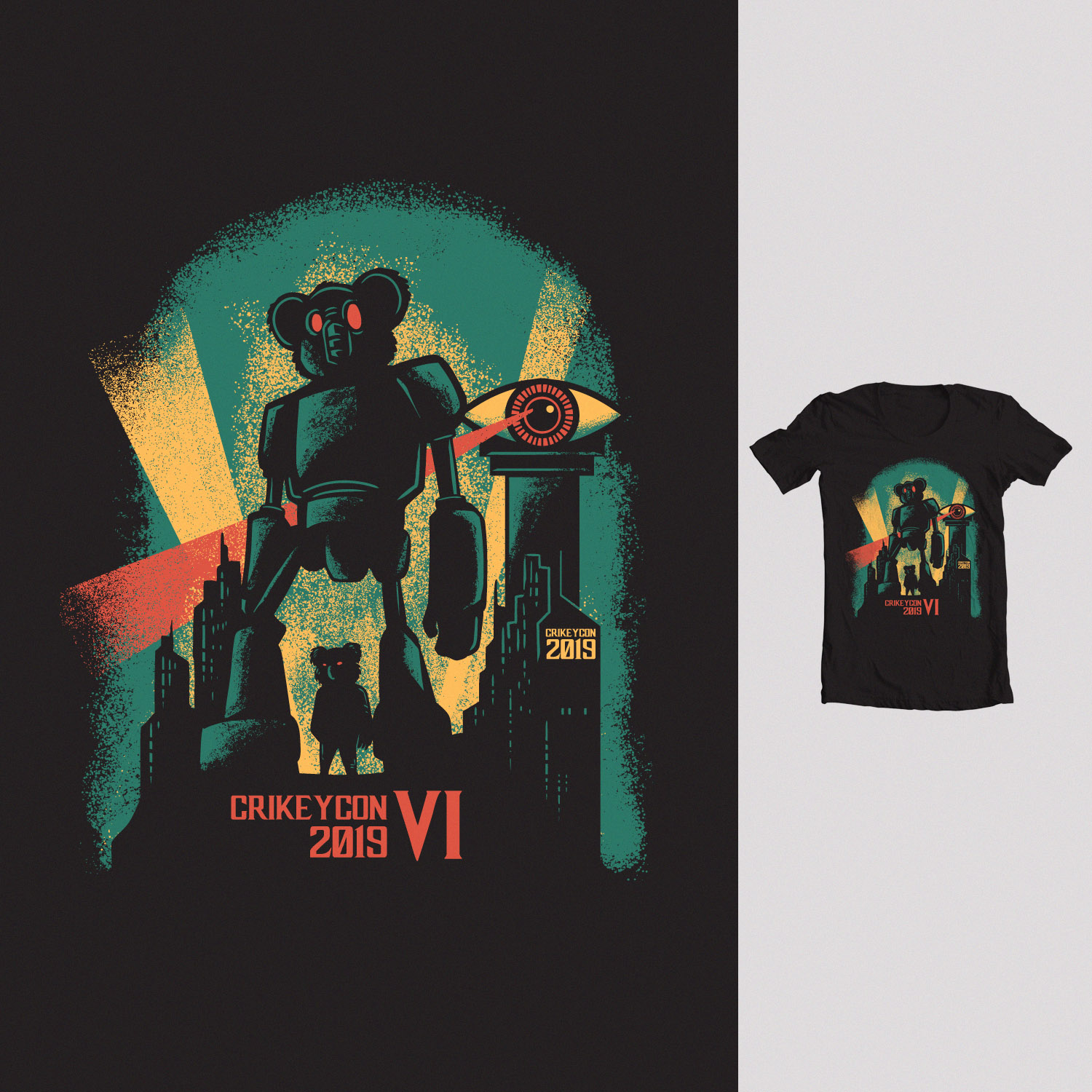 T-shirt Design by rurara for CRIKEYCON LIMITED | Design #20838681