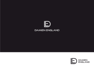 Damien England, or DE | Logo Design by Atvento Graphics
