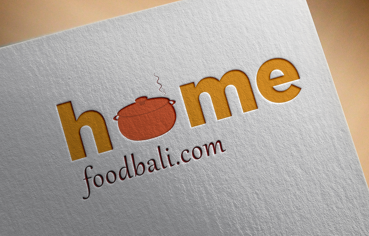 Diseño de Logo por beezay para homefoodbali.com | Diseño #20502417