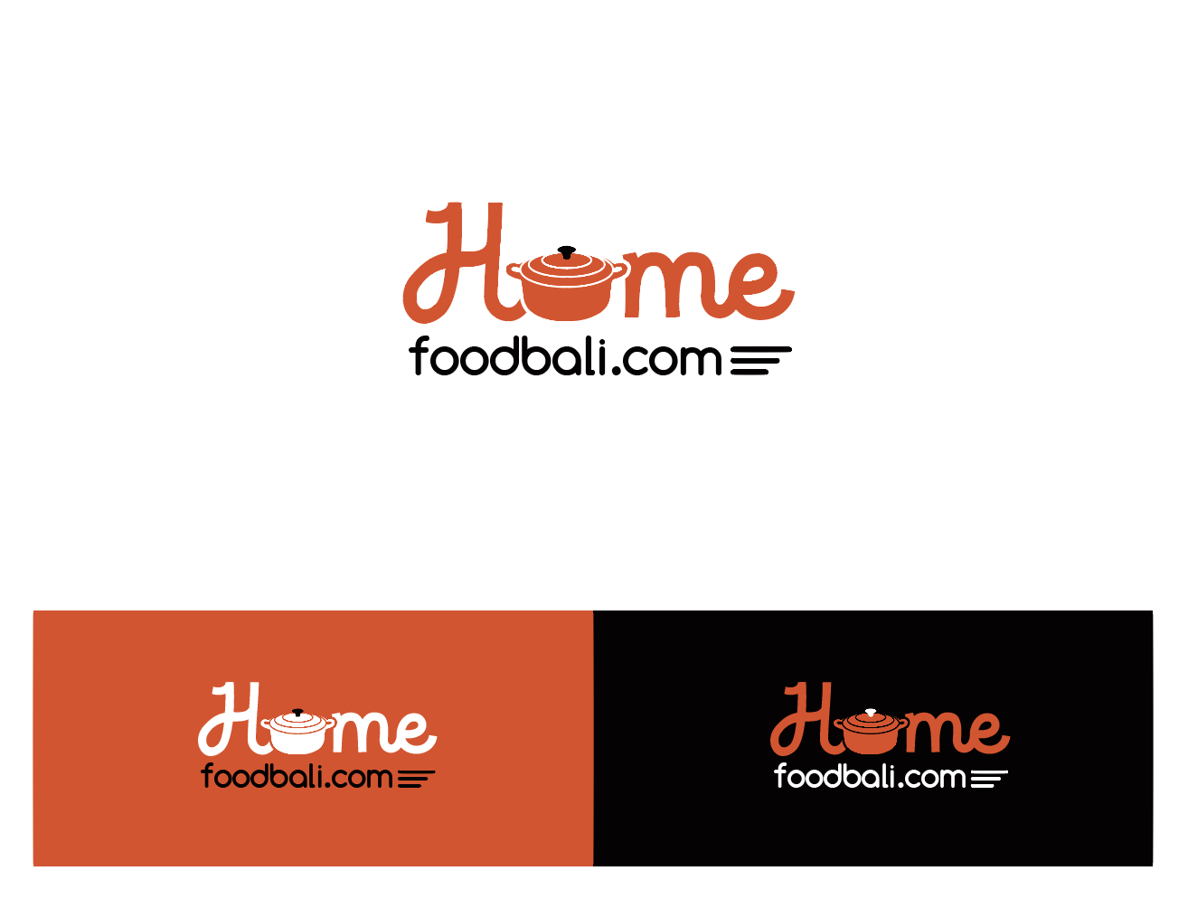 Logo Design by wonderland for homefoodbali.com | Design #20502556