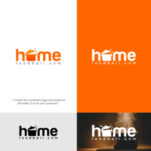 Logo Design by zatsukiki for homefoodbali.com | Design #20508770
