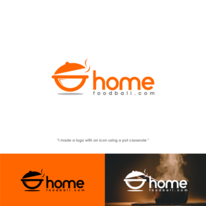 Logo Design by zatsukiki for homefoodbali.com | Design: #20508771
