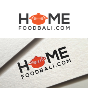 home foodbali.com, with the main feature being the word 