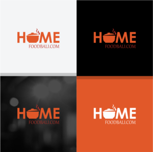 home foodbali.com, with the main feature being the word 