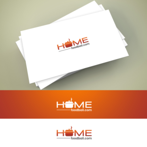 home foodbali.com, with the main feature being the word 