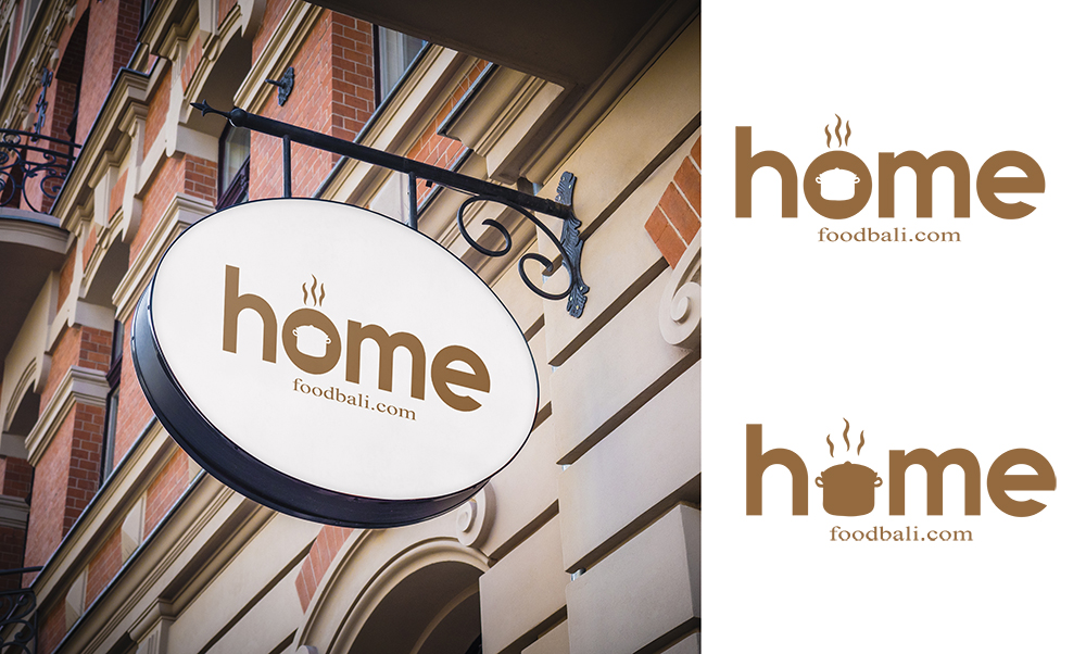 Logo Design by Mike Design for homefoodbali.com | Design #20514781