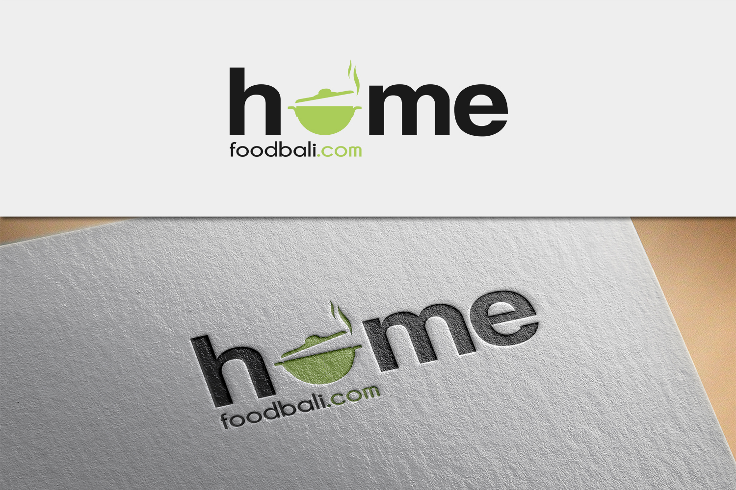 Logo Design by AHMED-AMINE for homefoodbali.com | Design #20506332