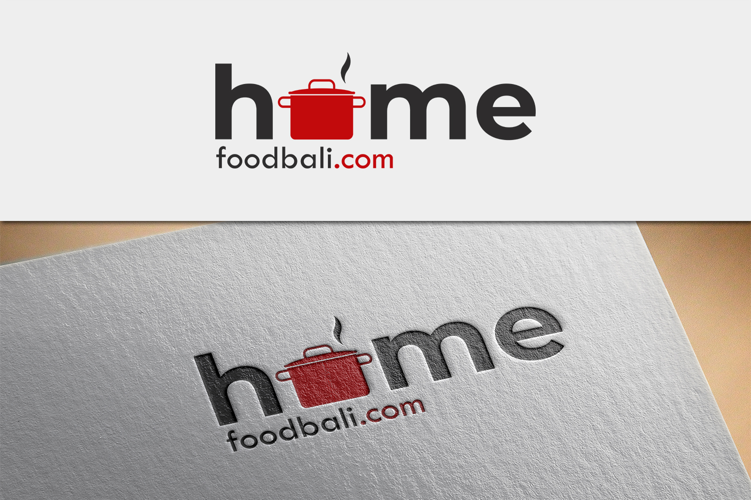 Logo Design by AHMED-AMINE for homefoodbali.com | Design #20506340
