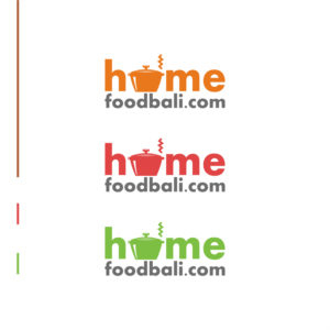 Logo Design by Maria Graphics™ for homefoodbali.com | Design #20552090