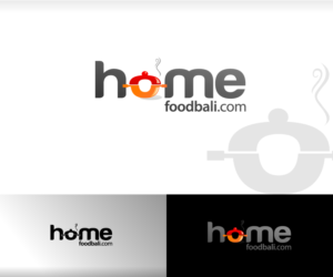 Logo Design by adigoofy 2 for homefoodbali.com | Design #20552181