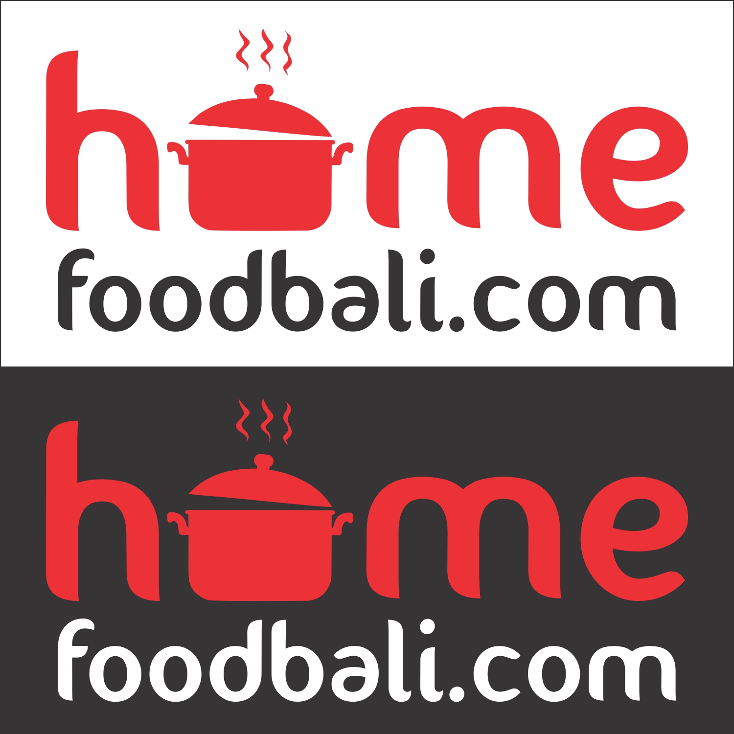 Logo Design by Zion Lion 2 for homefoodbali.com | Design #20551667
