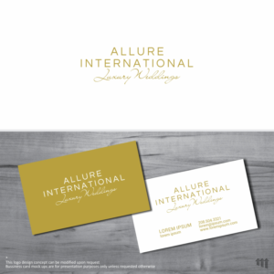 Diseño de Logo por MBARO para Allure International | Diseño: #20505453