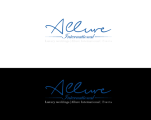Allure International  |   Luxury weddings | Logo Design by Juli creation