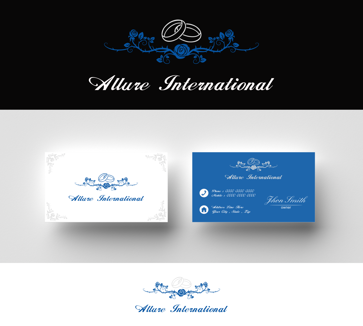 Logo Design by Adeikhan for Allure International | Design #20501498