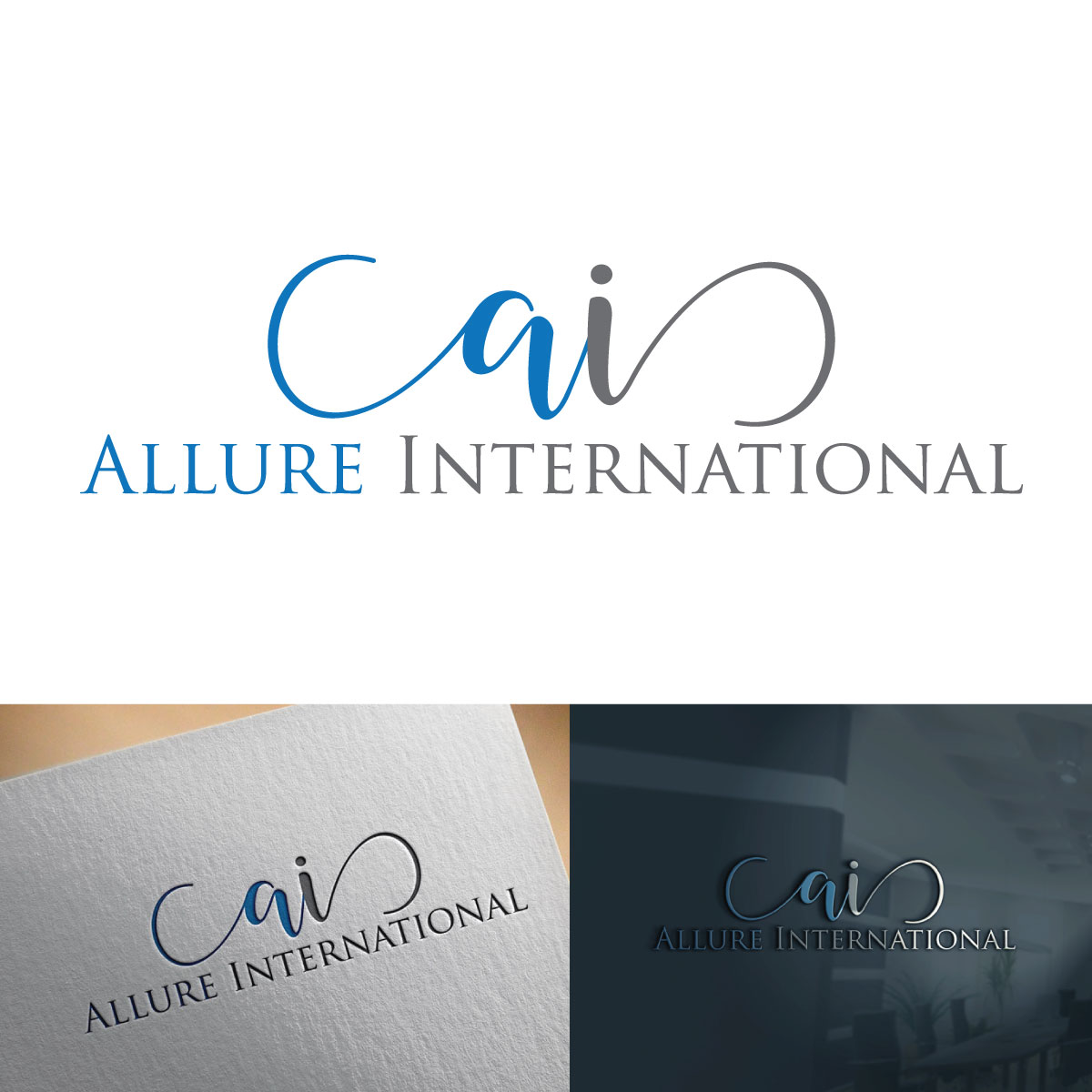 Diseño de Logo por JAFRIN para Allure International | Diseño #20502788