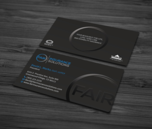 Business Card design for insurance broker in Denver, CO, USA | Business Card Design by MDesign