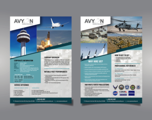 Army Capabilities Statement | Diseño de Flyer por Pinky 