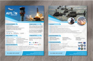 Army Capabilities Statement | Diseño de Flyer por alex989