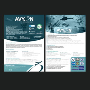 Army Capabilities Statement | Diseño de Flyer por Maxo-Biz