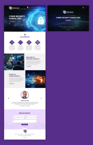 Diseño Web por pb para Provisio Insights, LLC. | Diseño: #20505258