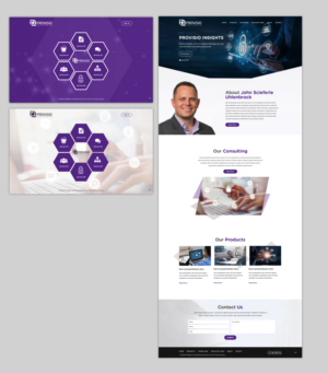 Diseño Web por pb para Provisio Insights, LLC. | Diseño: #20513782