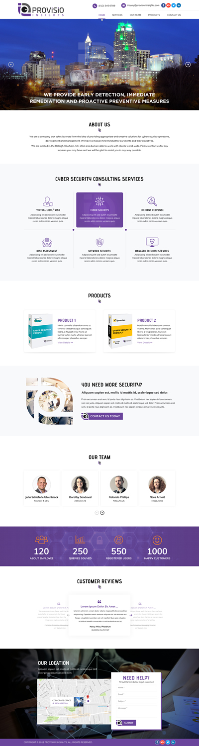 Web-Design von Sbss für Provisio Insights, LLC. | Design #20528663