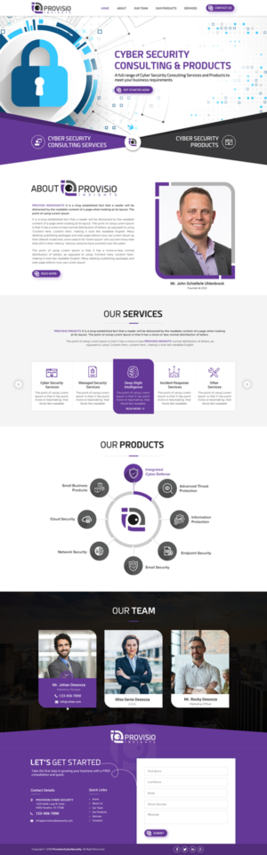 Diseño Web por Sbss para Provisio Insights, LLC. | Diseño: #20529724