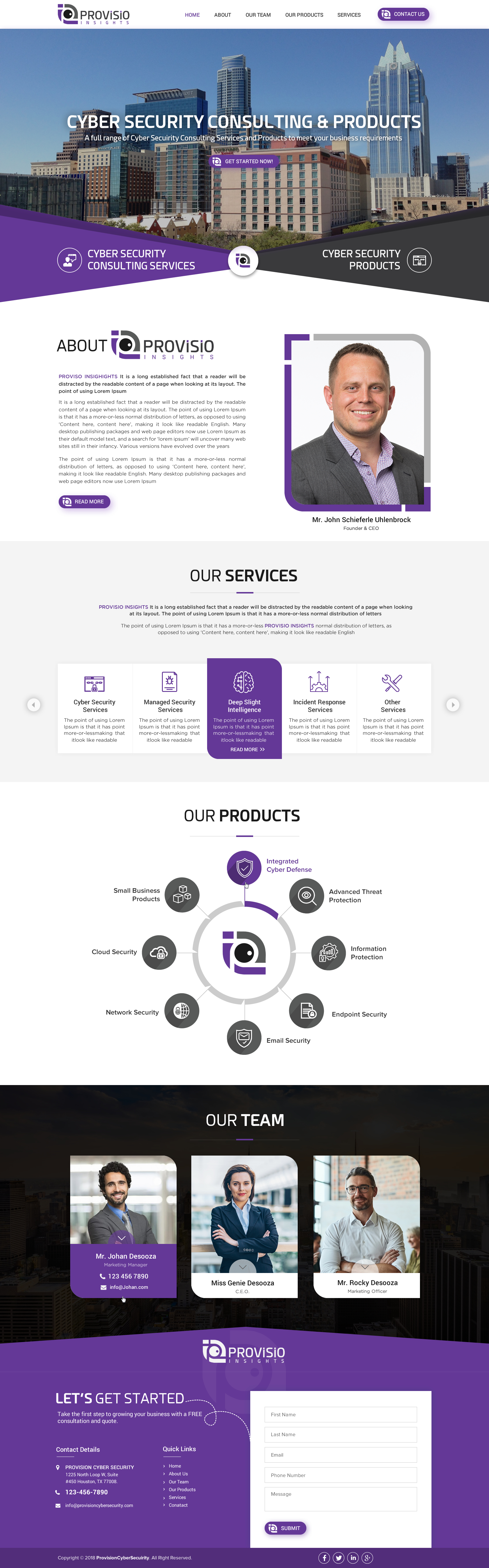 Web-Design von Sbss für Provisio Insights, LLC. | Design #20596893