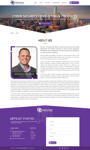Diseño Web por Sbss para Provisio Insights, LLC. | Diseño: #20599552